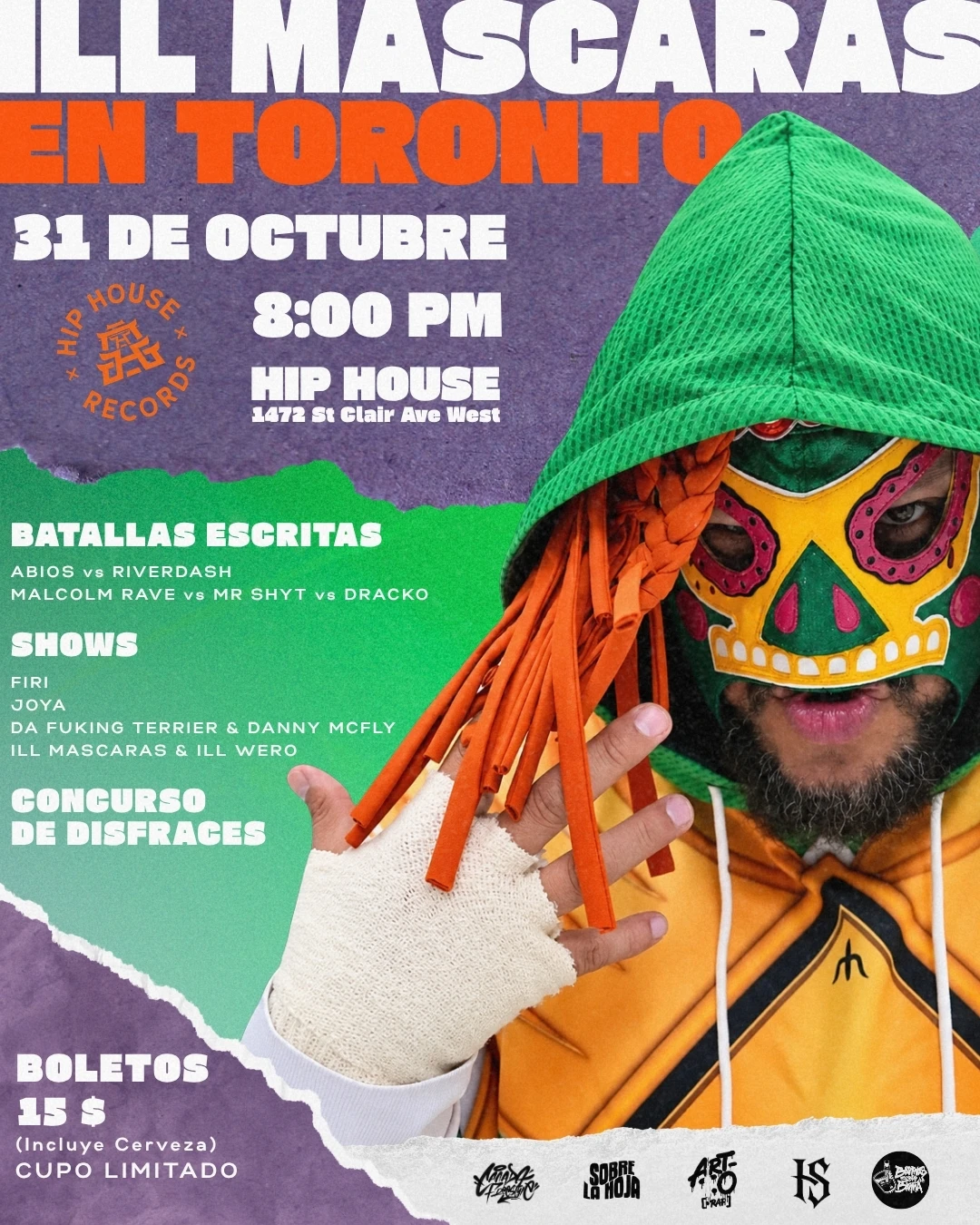 SOBRE LA HOJA 4 / ILL MASCARAS EN TORONTO